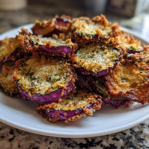 Air Fryer Eggplant Chips (Crispy)