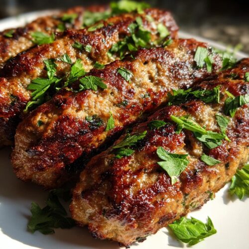 Air Fryer Lebanese Beef Kafta