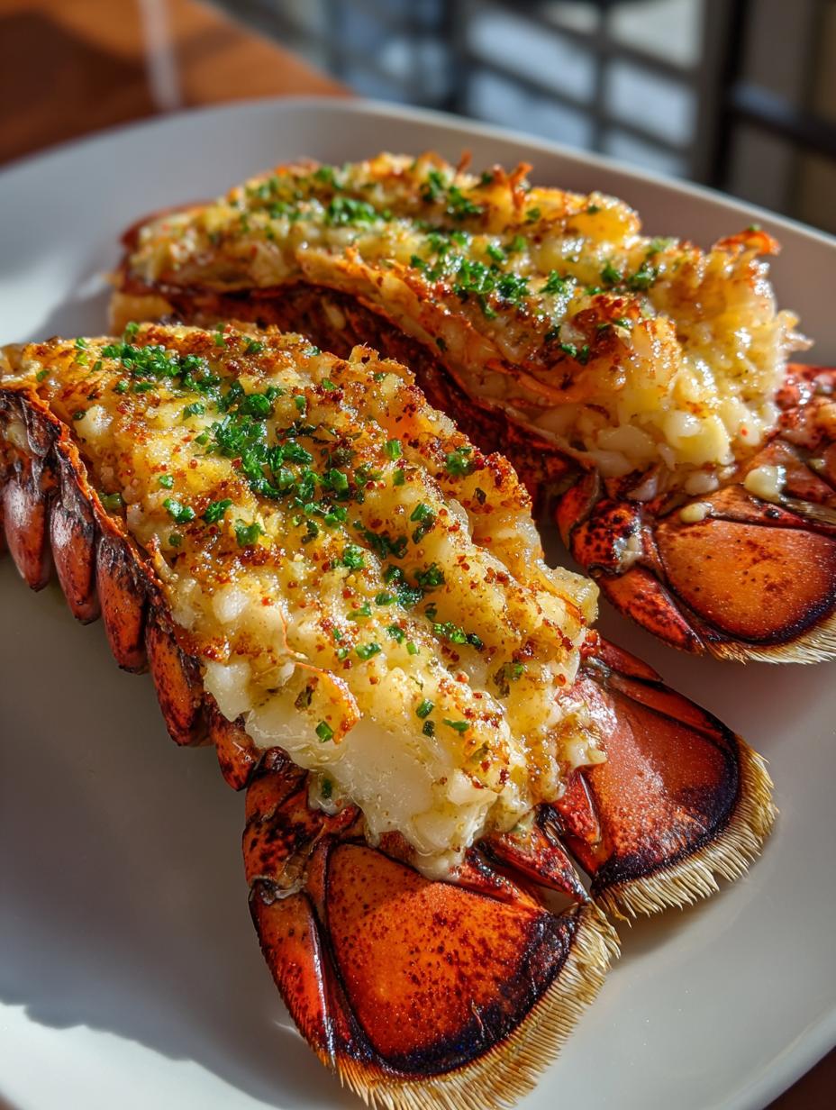 Air Fryer Lobster Tails with Butter - detail 1