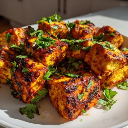Air Fryer Paneer Tikka