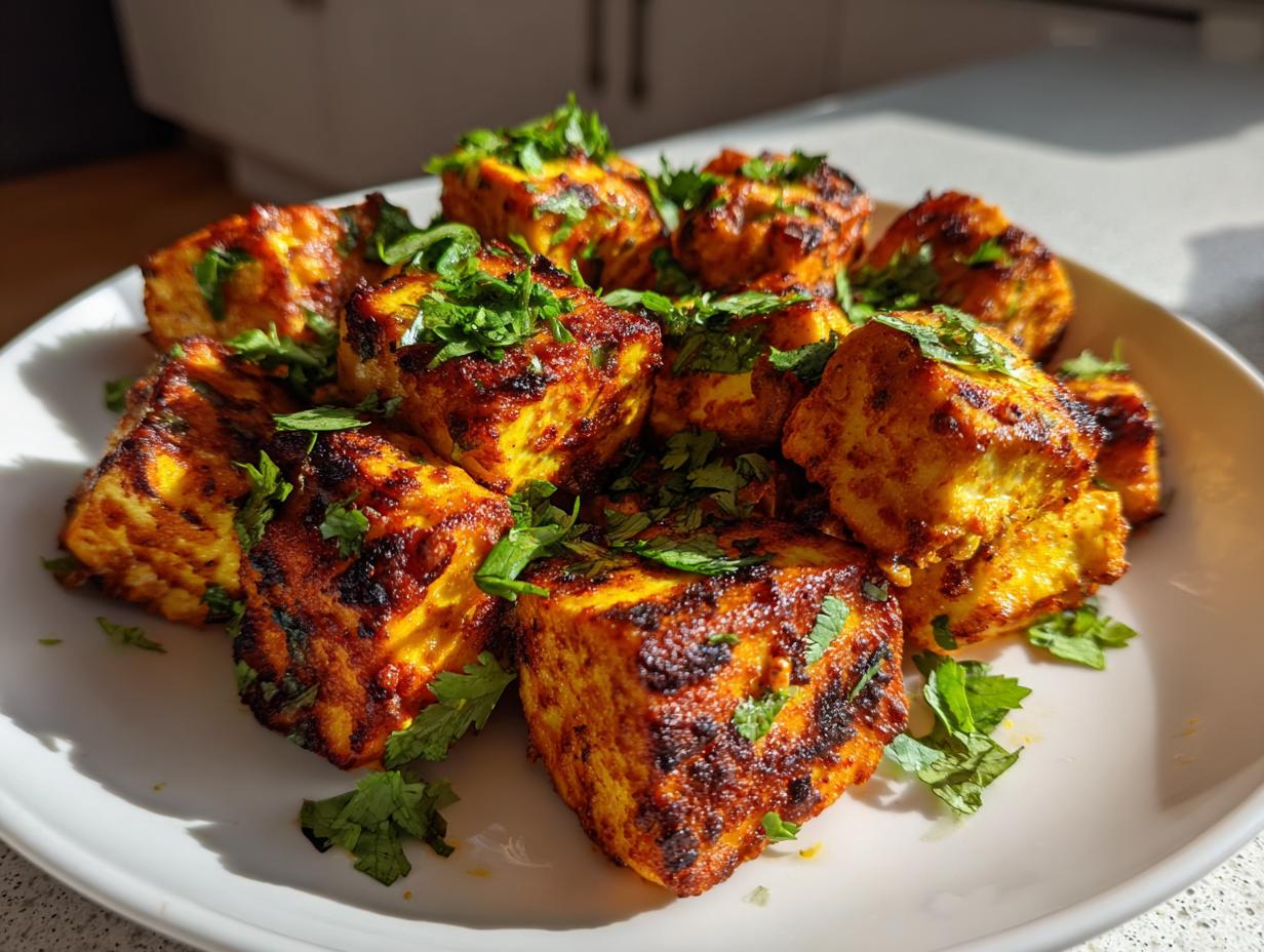 Air Fryer Paneer Tikka