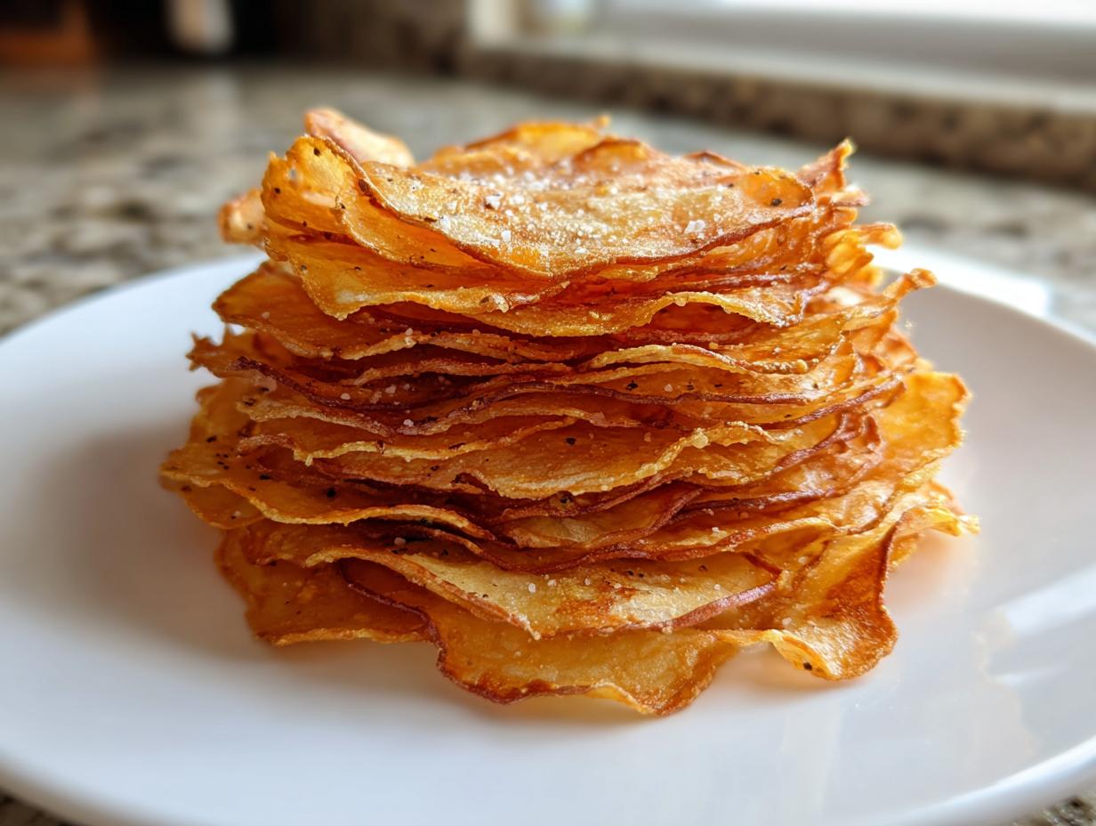 Air Fryer Radish Chips
