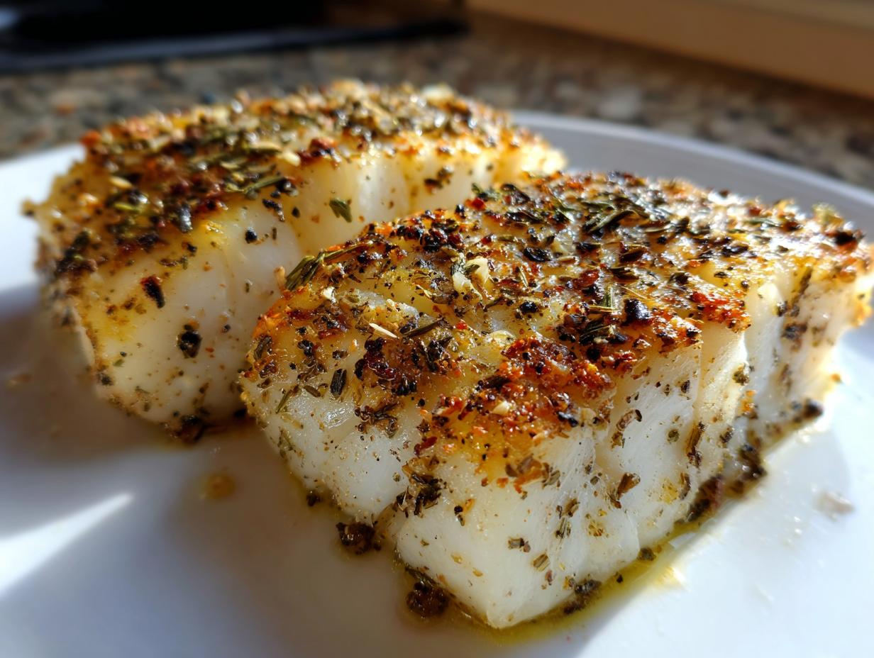 Air Fryer Sea Bass Fillets
