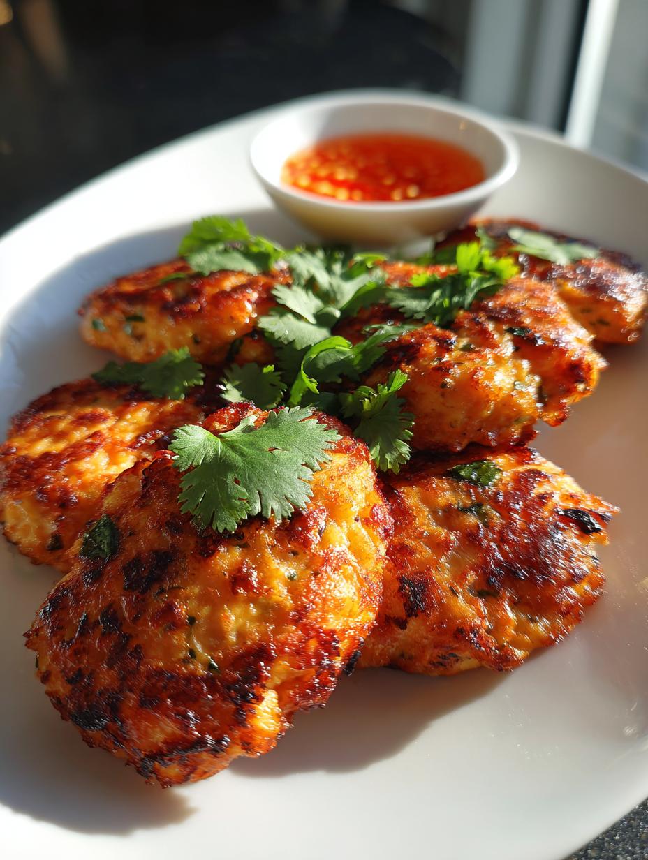 Air Fryer Thai Fish Cakes - detail 1