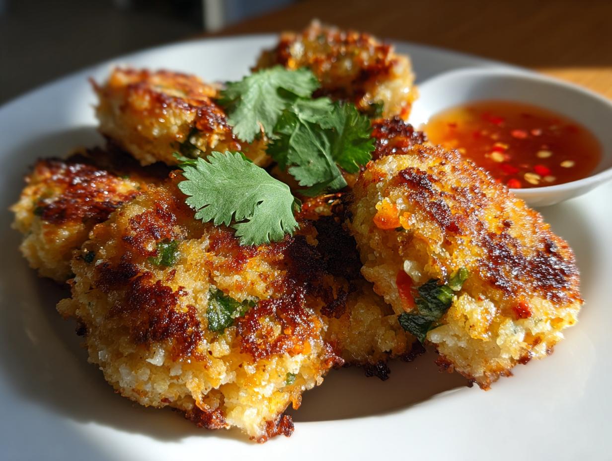 Air Fryer Thai Fish Cakes