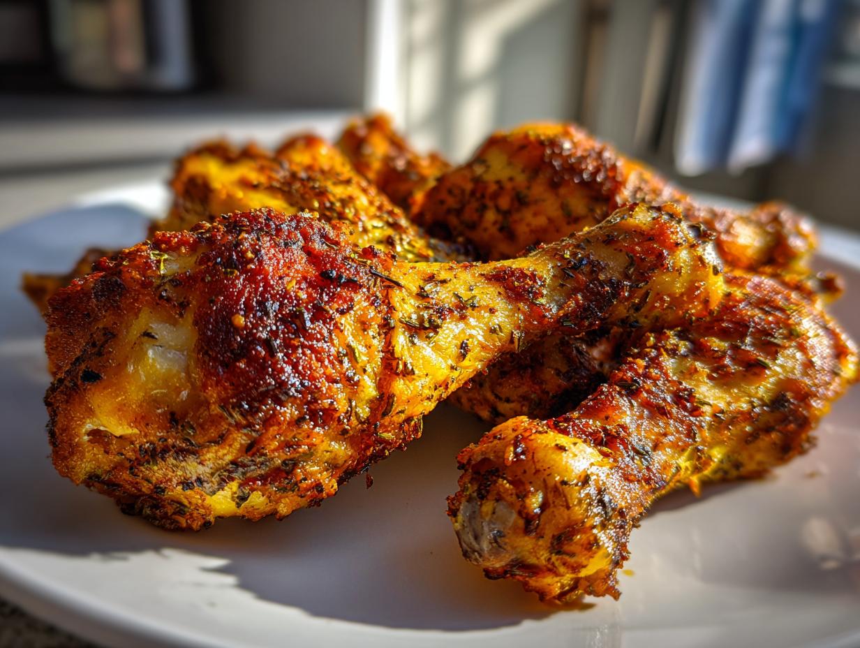 Air Fryer Za'atar Chicken Drumsticks