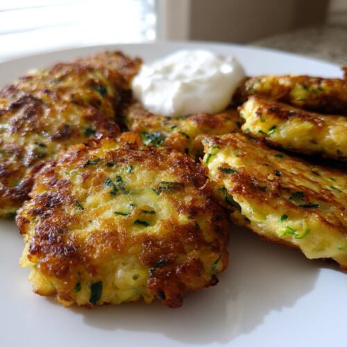 Air Fryer Zucchini Fritters