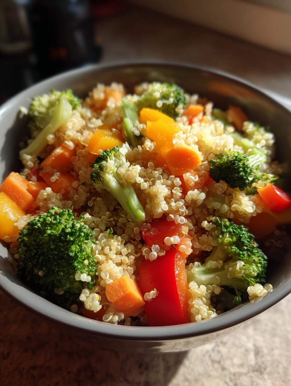 Amaranth Bowl with Vegetables - detail 1