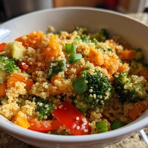 Amaranth Bowl with Vegetables