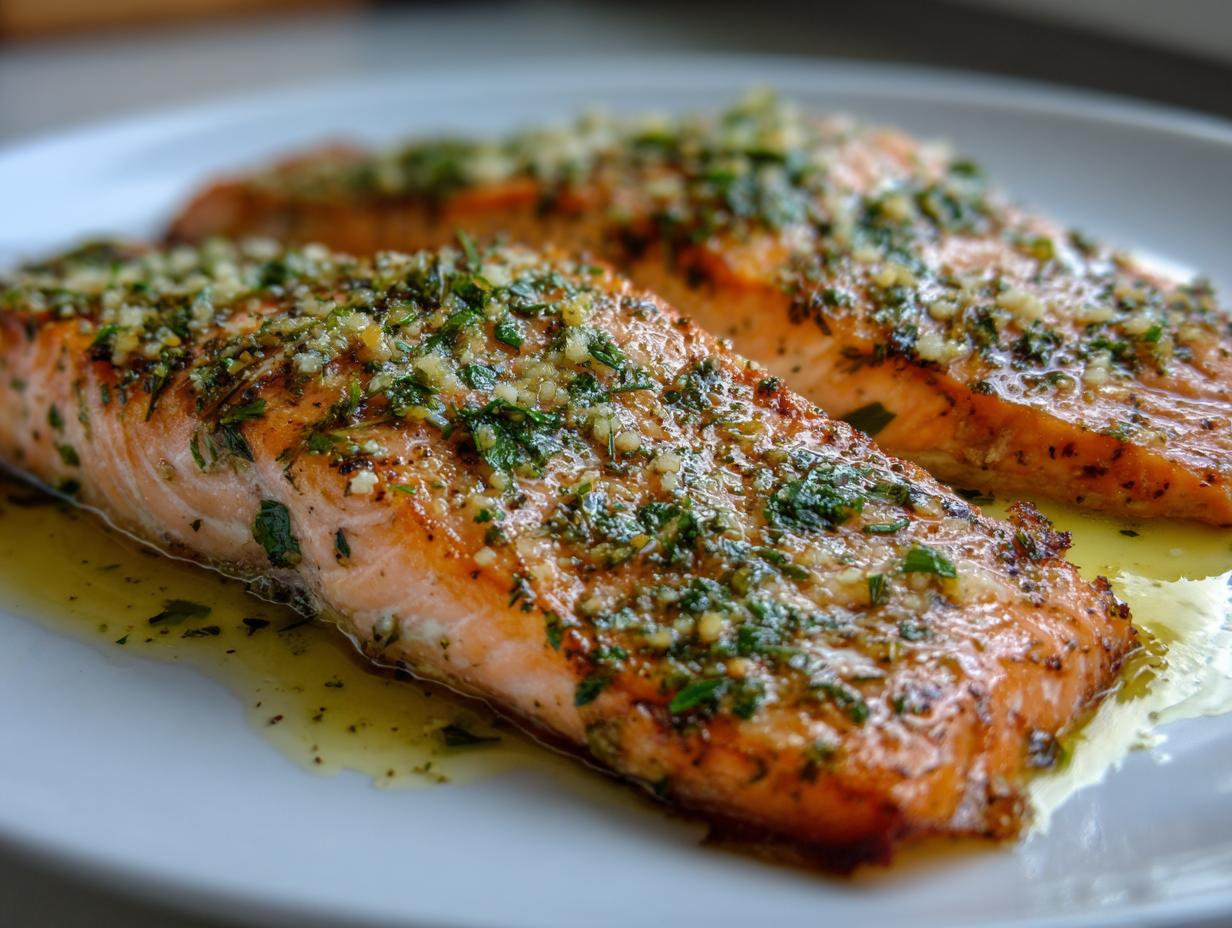 Baked Rainbow Trout (28g Protein)