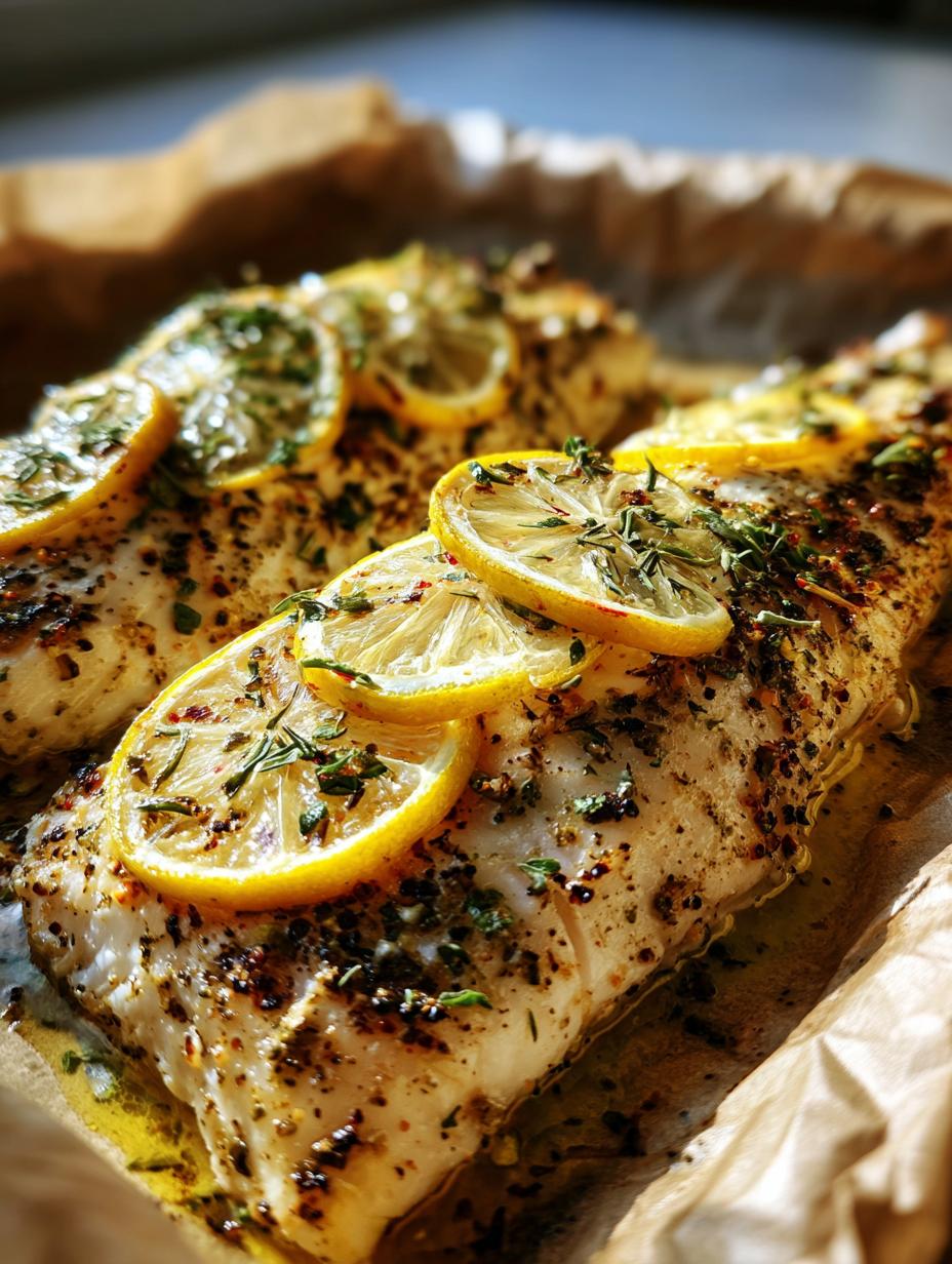 Baked Sea Bass (32g Protein) - detail 1