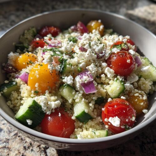 Bulgur Bowl Mediterranean Style