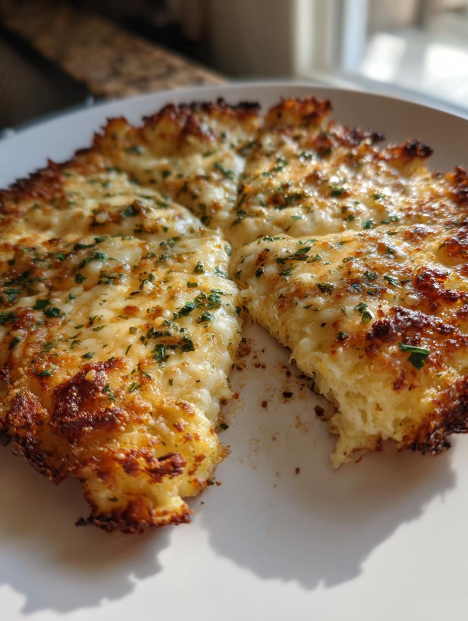 Cauliflower Pizza Crust (Individual) - detail 1