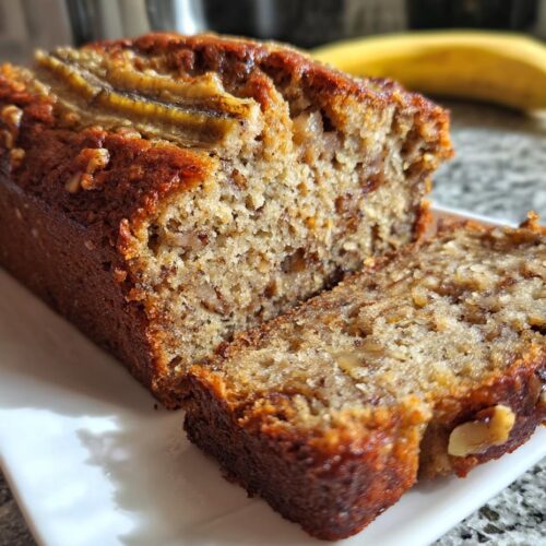 Cottage Cheese Banana Nut Bread