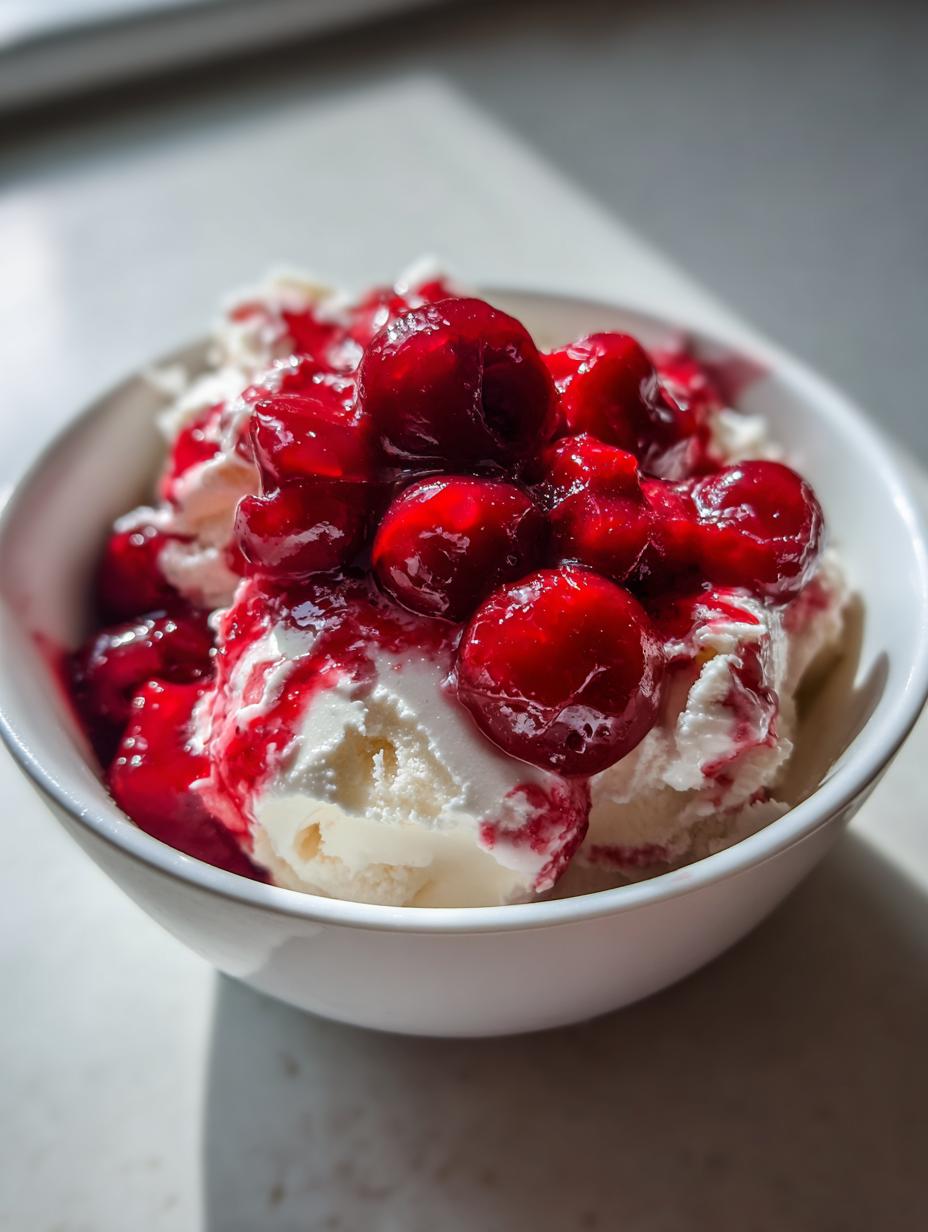 Cottage Cheese Cherry Vanilla Bowl - detail 1