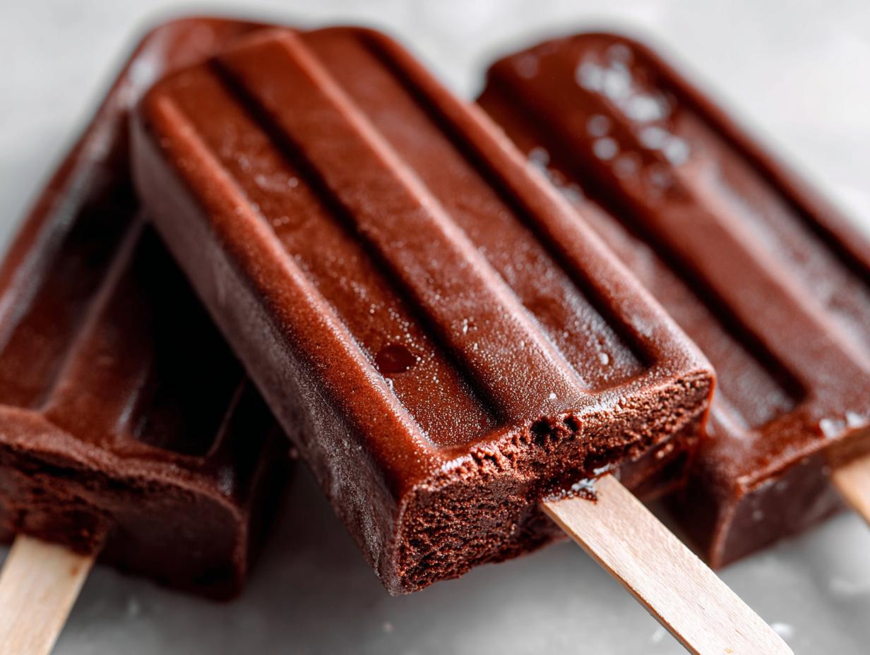 Cottage Cheese Chocolate Fudgesicles