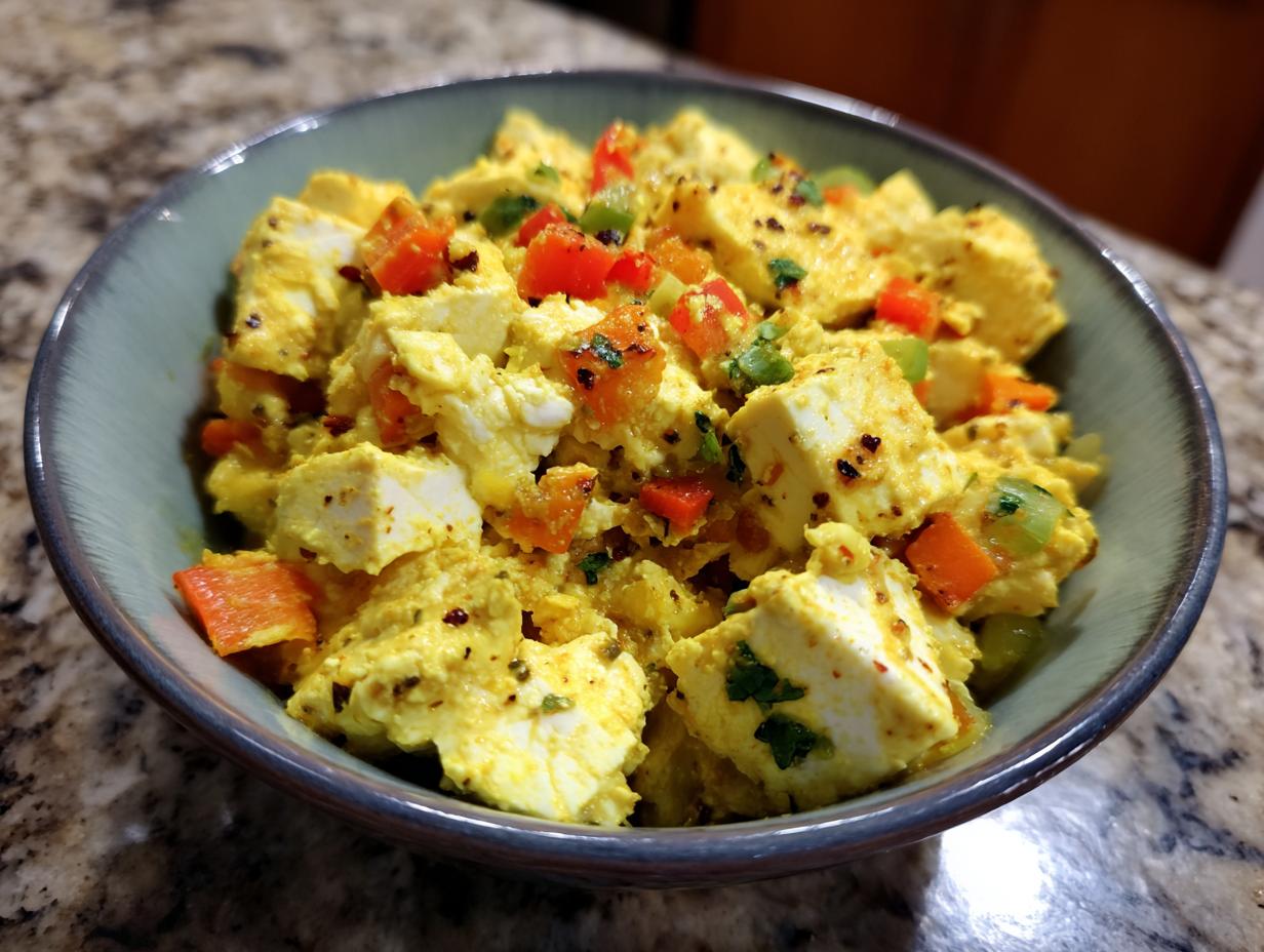 Cottage Cheese Indian Spice Bowl