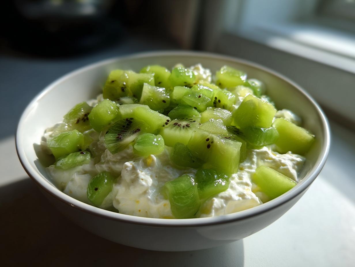 Cottage Cheese Kiwi Lime Bowl