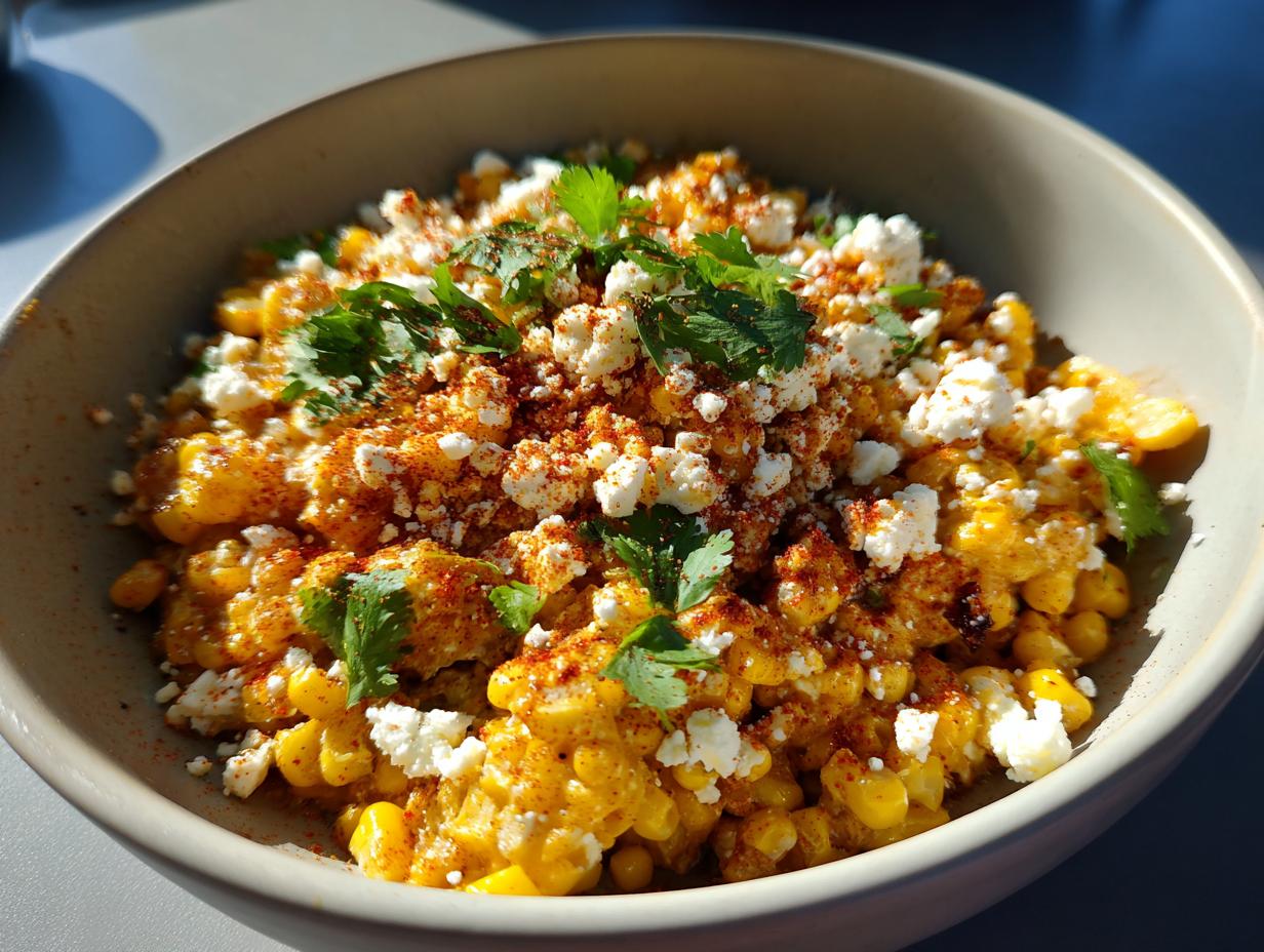 Cottage Cheese Mexican Street Corn Bowl