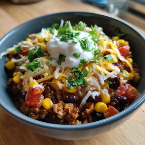 Cottage Cheese Tex-Mex Bowl