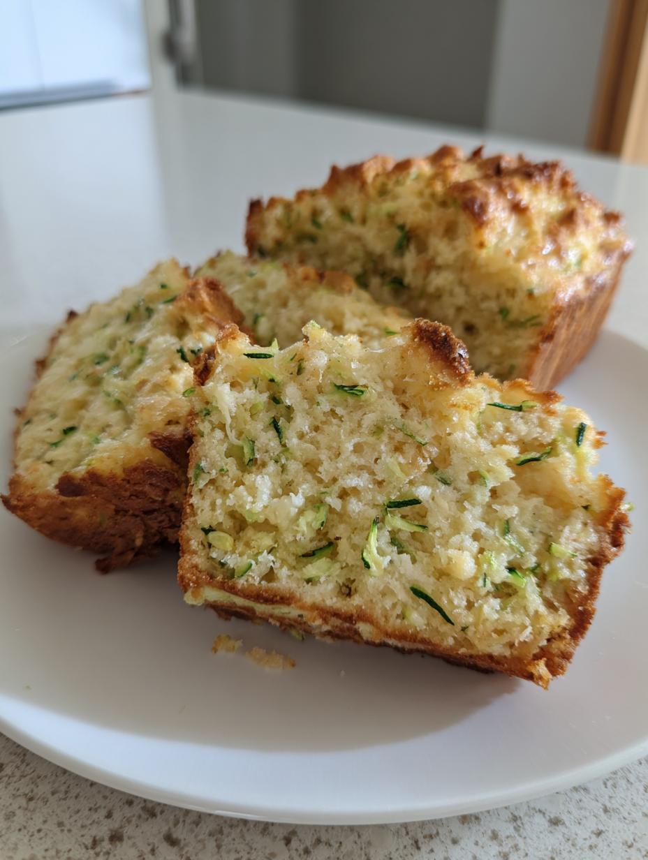 Cottage Cheese Zucchini Bread - detail 1