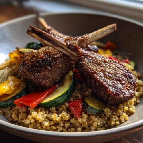 Freekeh Bowl with Lamb