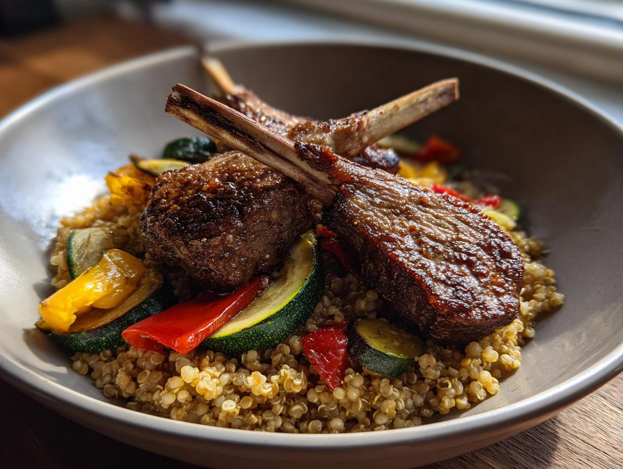 Freekeh Bowl with Lamb