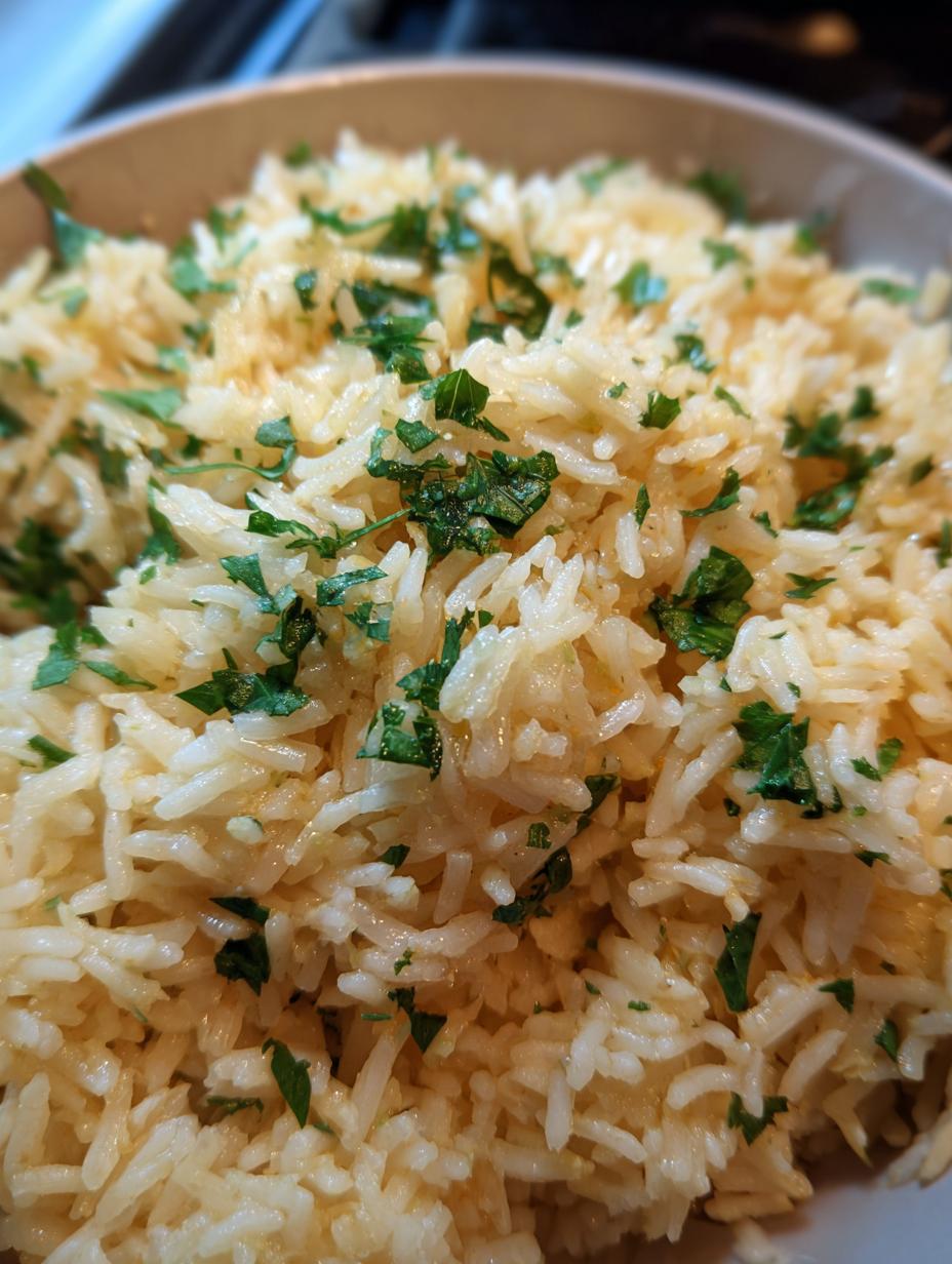 Garlic Butter Rice (Prep Ahead) - detail 1