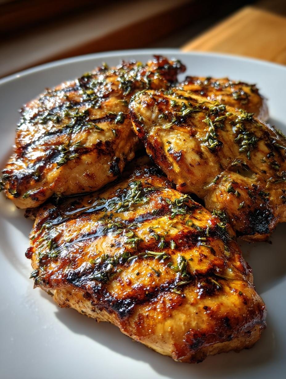 Grilled Chicken Breast (Marinate 3 Flavors) - detail 1