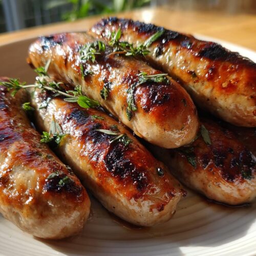 Grilled Chicken Sausages (Prep 5)