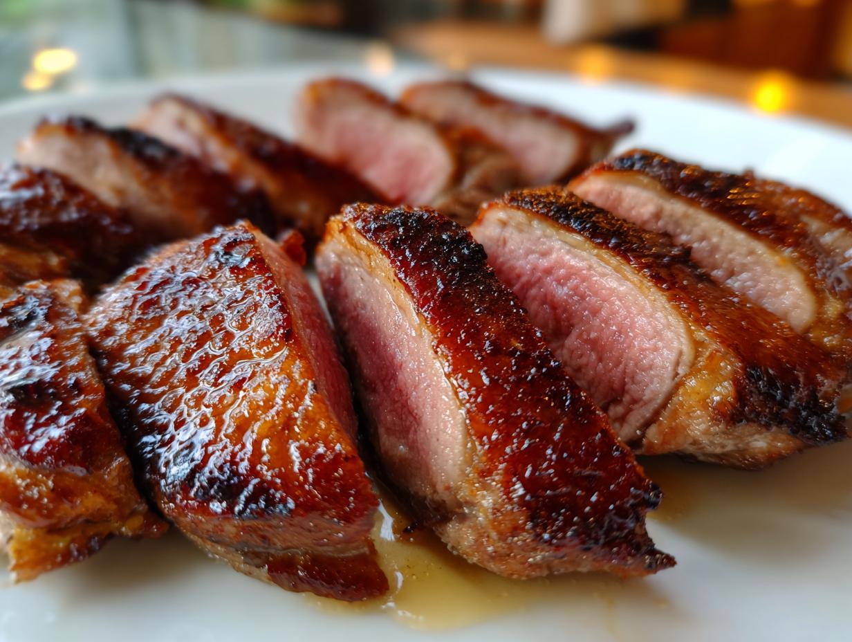 Grilled Duck Breast (35g Protein)