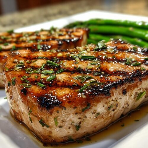 Grilled Swordfish Steaks (40g Protein)
