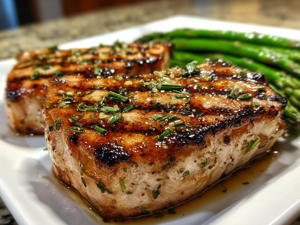 Grilled Swordfish Steaks (40g Protein)