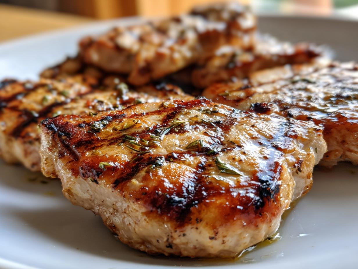 Grilled Turkey Cutlets (30g Protein)