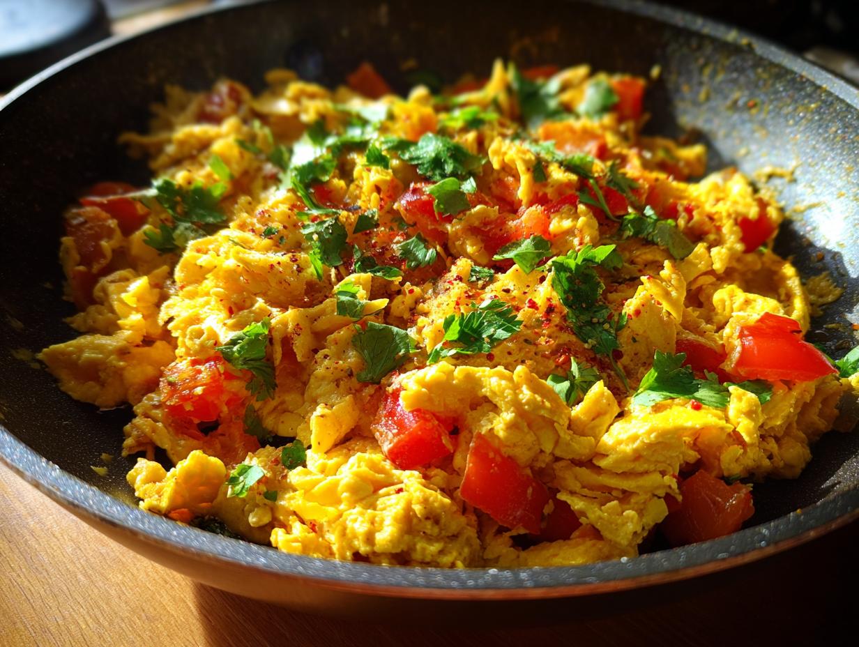 High-Protein Egg Bhurji (Indian)