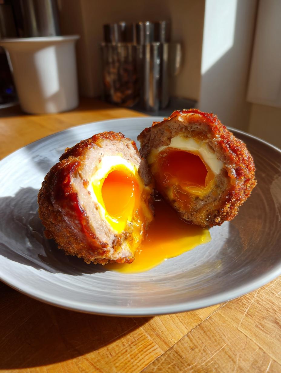 High-Protein Scotch Eggs (Turkey Wrapped) - detail 1