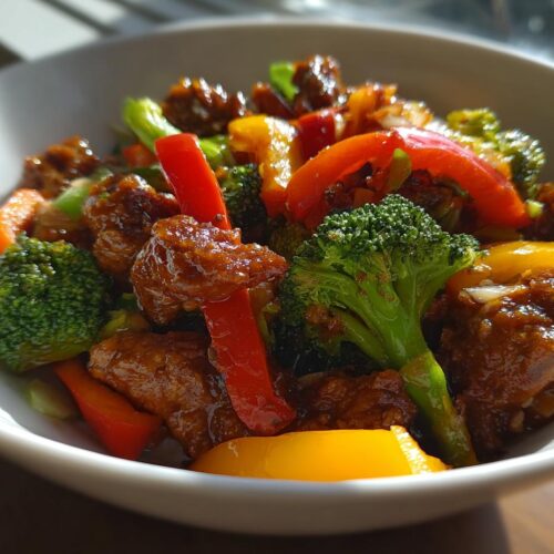 High-Protein Soy Curl Stir-Fry (40g)