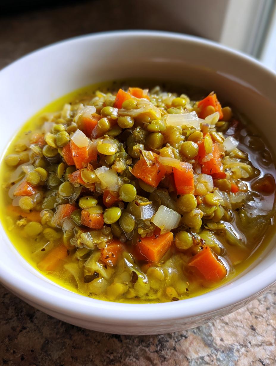 High-Protein Split Pea Stew - detail 1