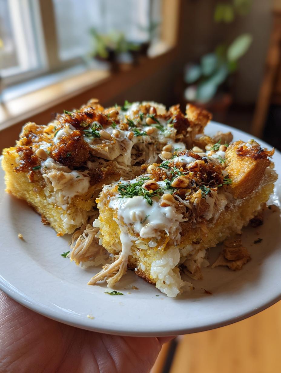 Lebanese Chicken Fatteh - detail 1