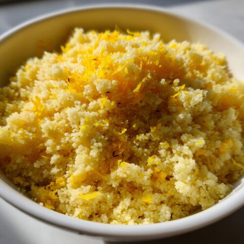 Lemon Couscous (Quick Reheat)