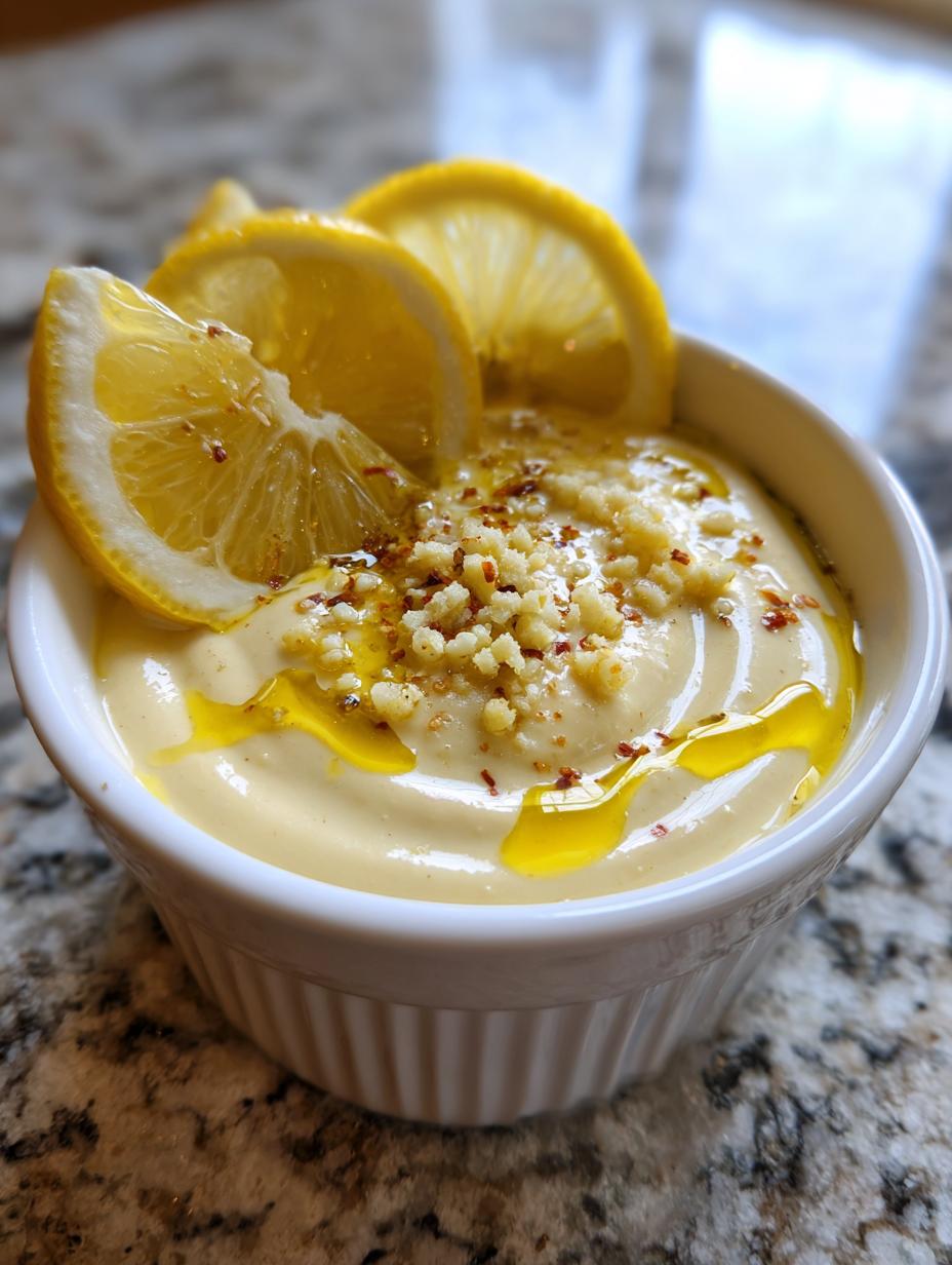 Lemon Tahini Sauce - detail 1