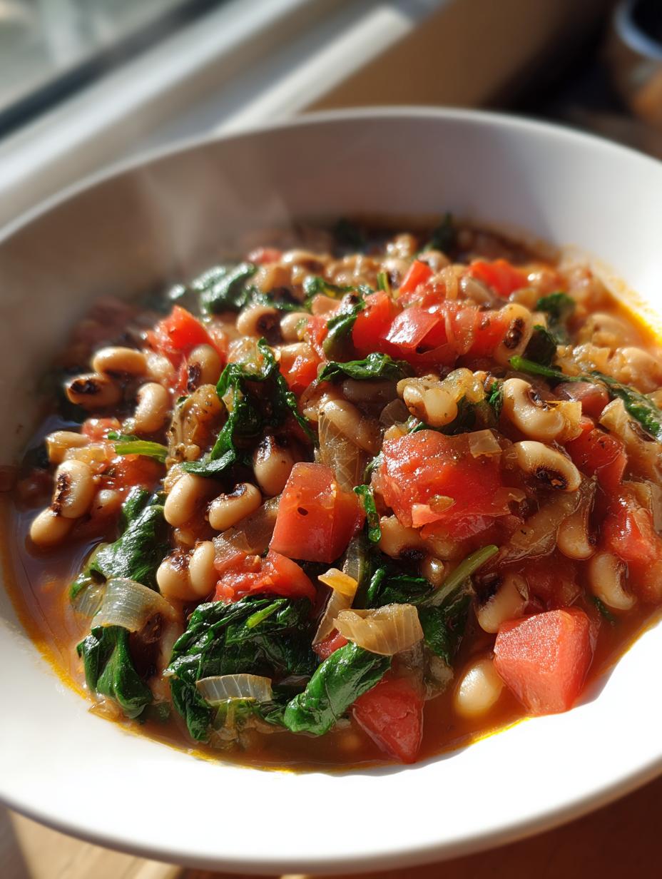 Protein Black-Eyed Pea Stew - detail 1