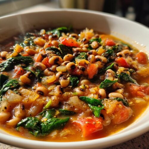 Protein Black-Eyed Pea Stew