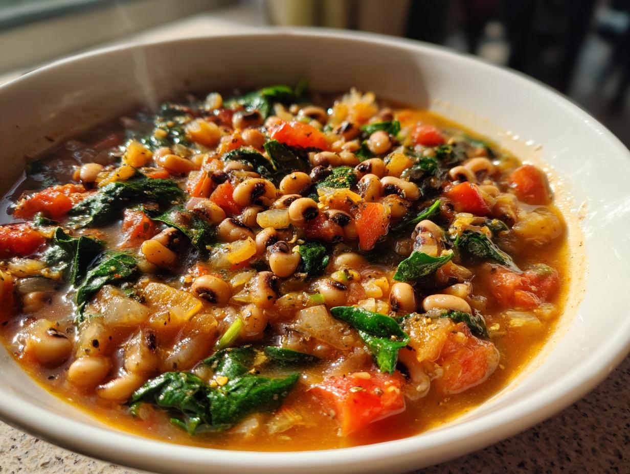 Protein Black-Eyed Pea Stew