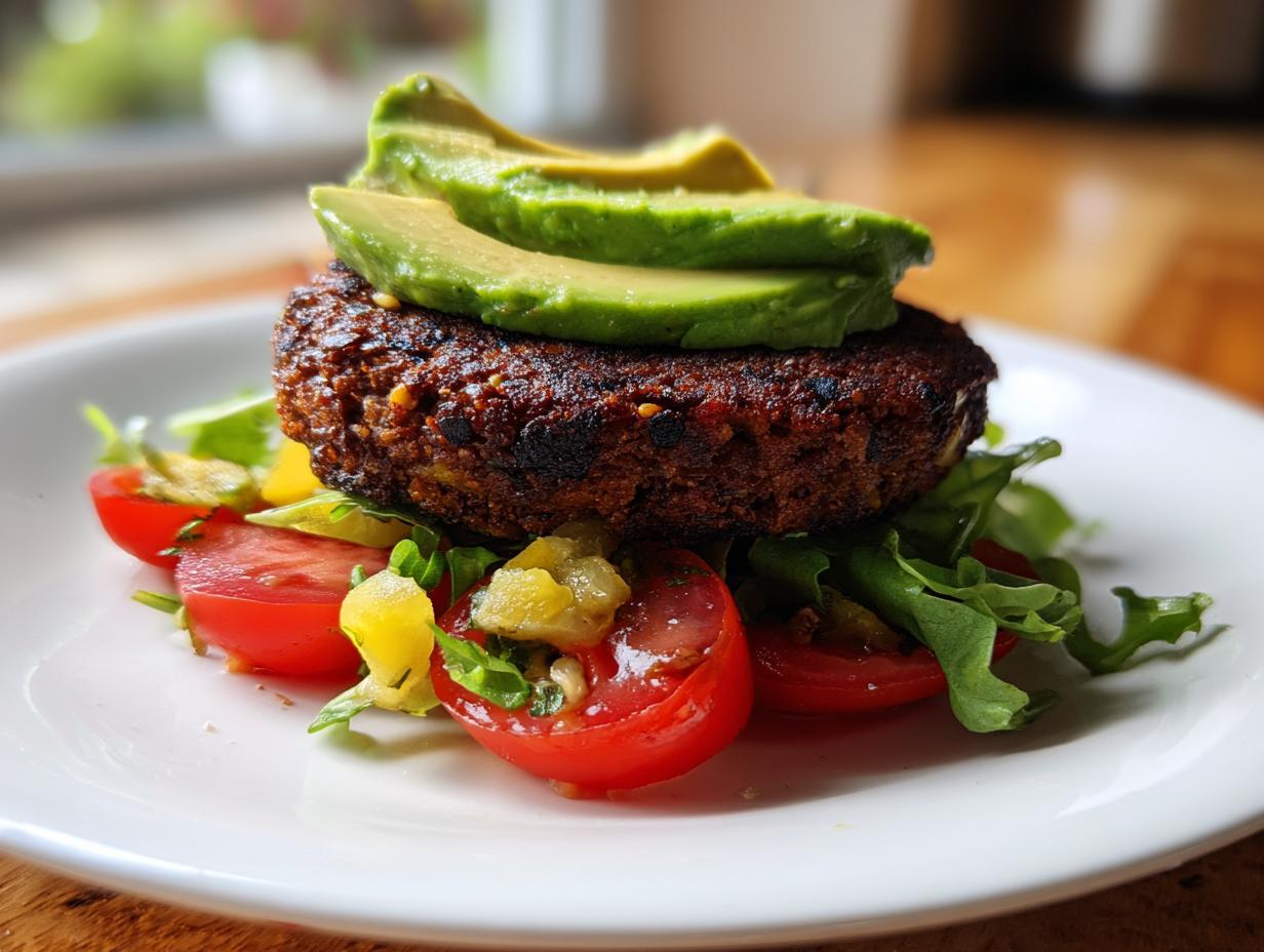 Protein-Packed Black Bean Burgers