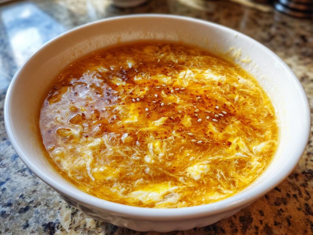 Protein-Packed Egg Drop Soup