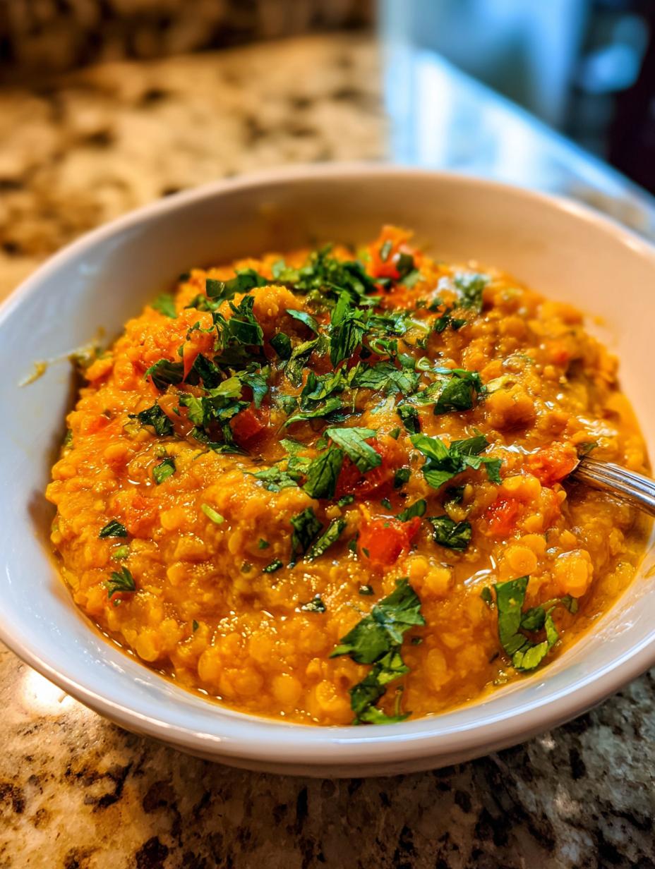 Protein Red Lentil Dal - detail 1