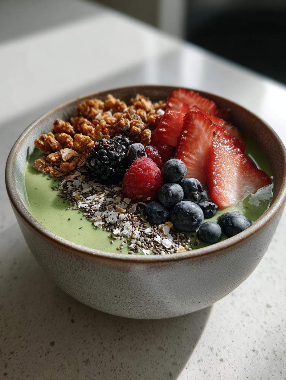 Protein Spirulina Smoothie Bowl (25g) - detail 1