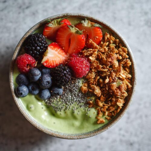 Protein Spirulina Smoothie Bowl (25g)