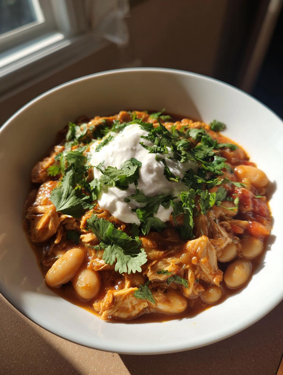 Protein White Bean Chicken Chili - detail 1